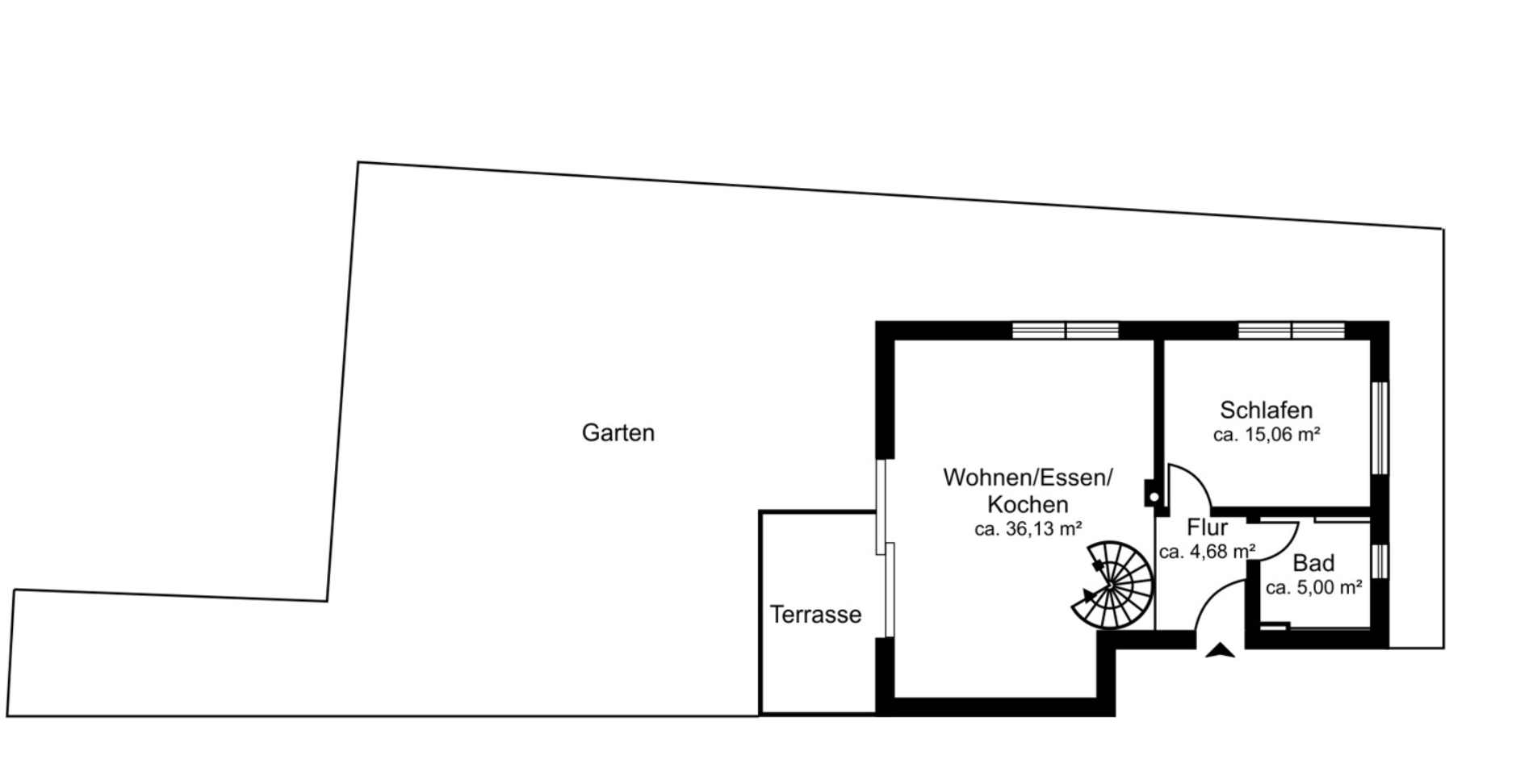 Neubau- Gartenwohnung auf zwei Ebenen - Bild 6