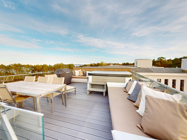 Rooftop terrace