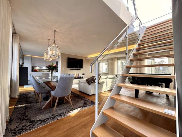 Living room | Stairs roof terrace 