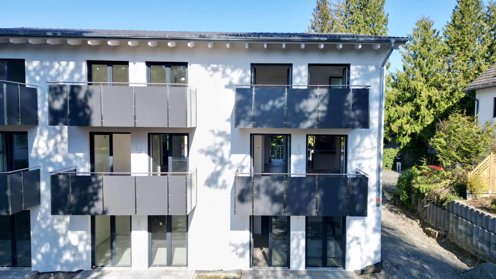 Gartenseite Hausansicht