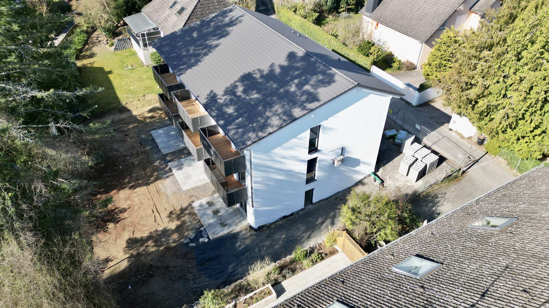 Hauansicht Vogelperspektive