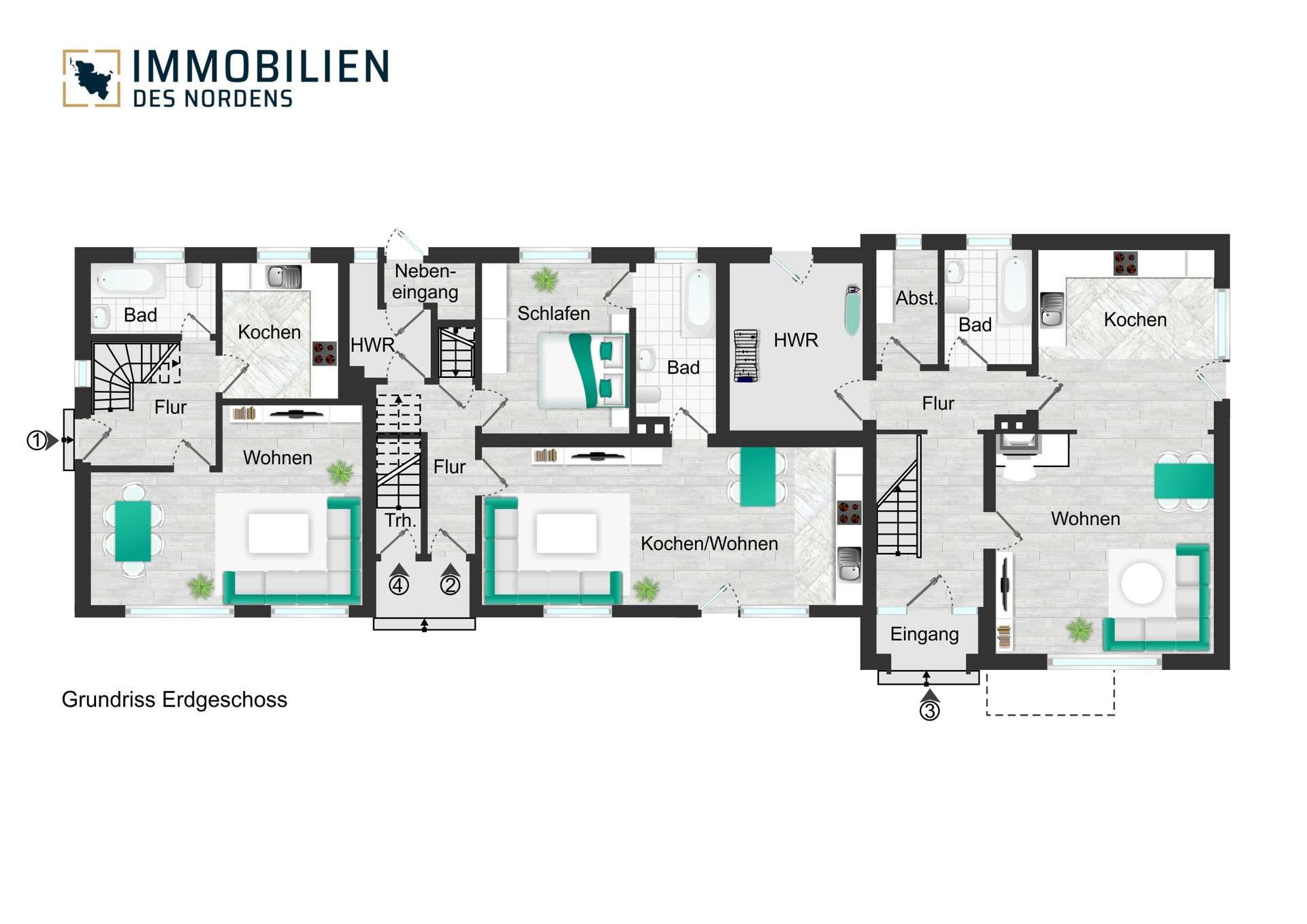 Klicken zum Vergrößern Grundriss 1