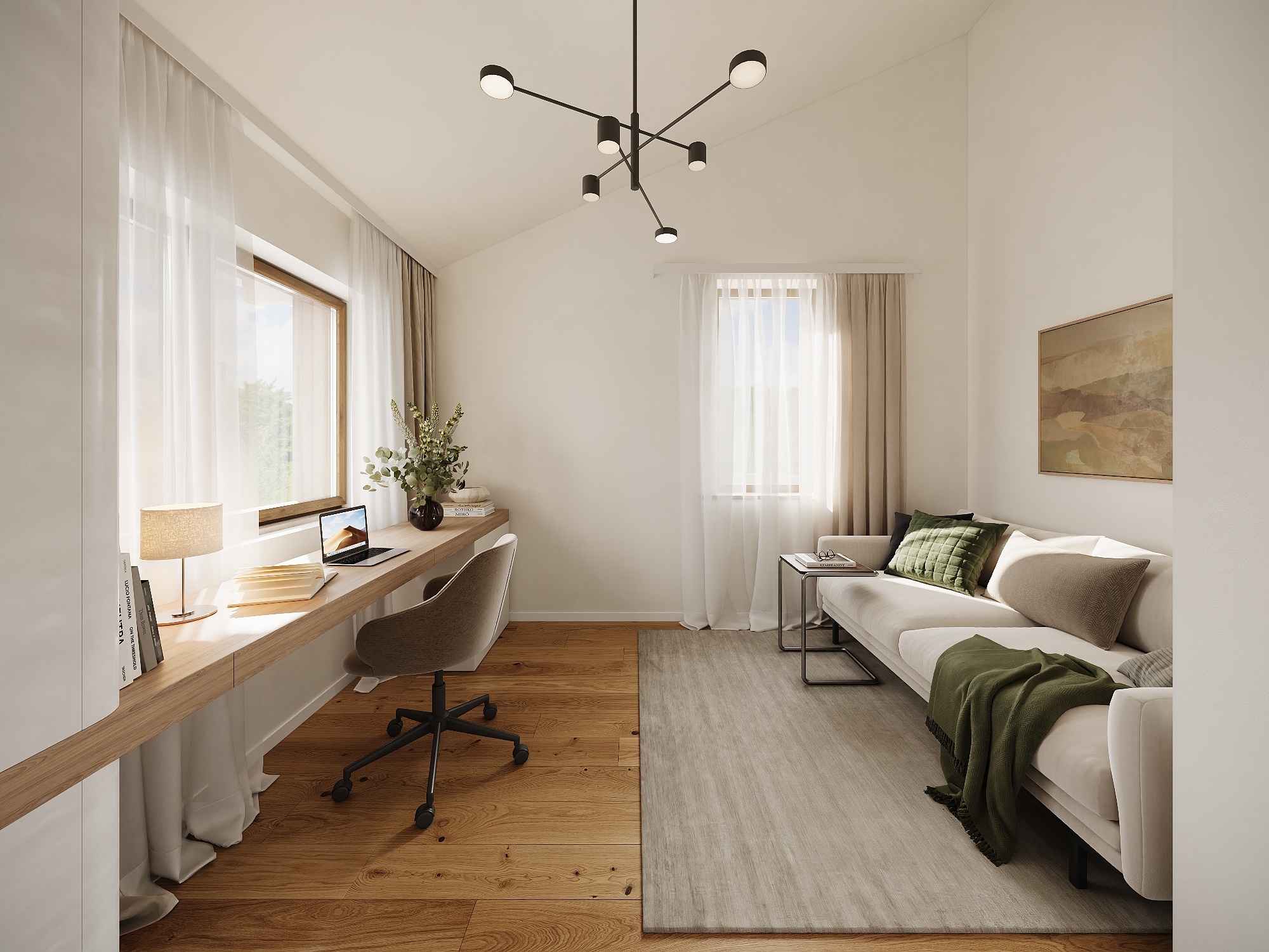 AMMERSEEGLÜCK Arbeitszimmer