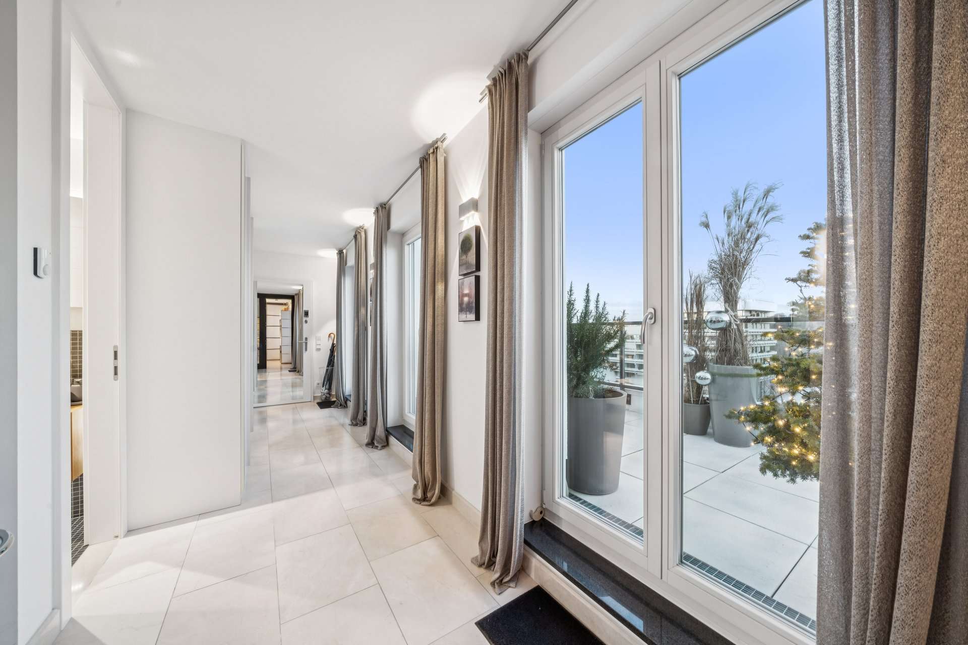 3 Zimmer Dachterrassenwohnung mit Alpenblick in Schwabing