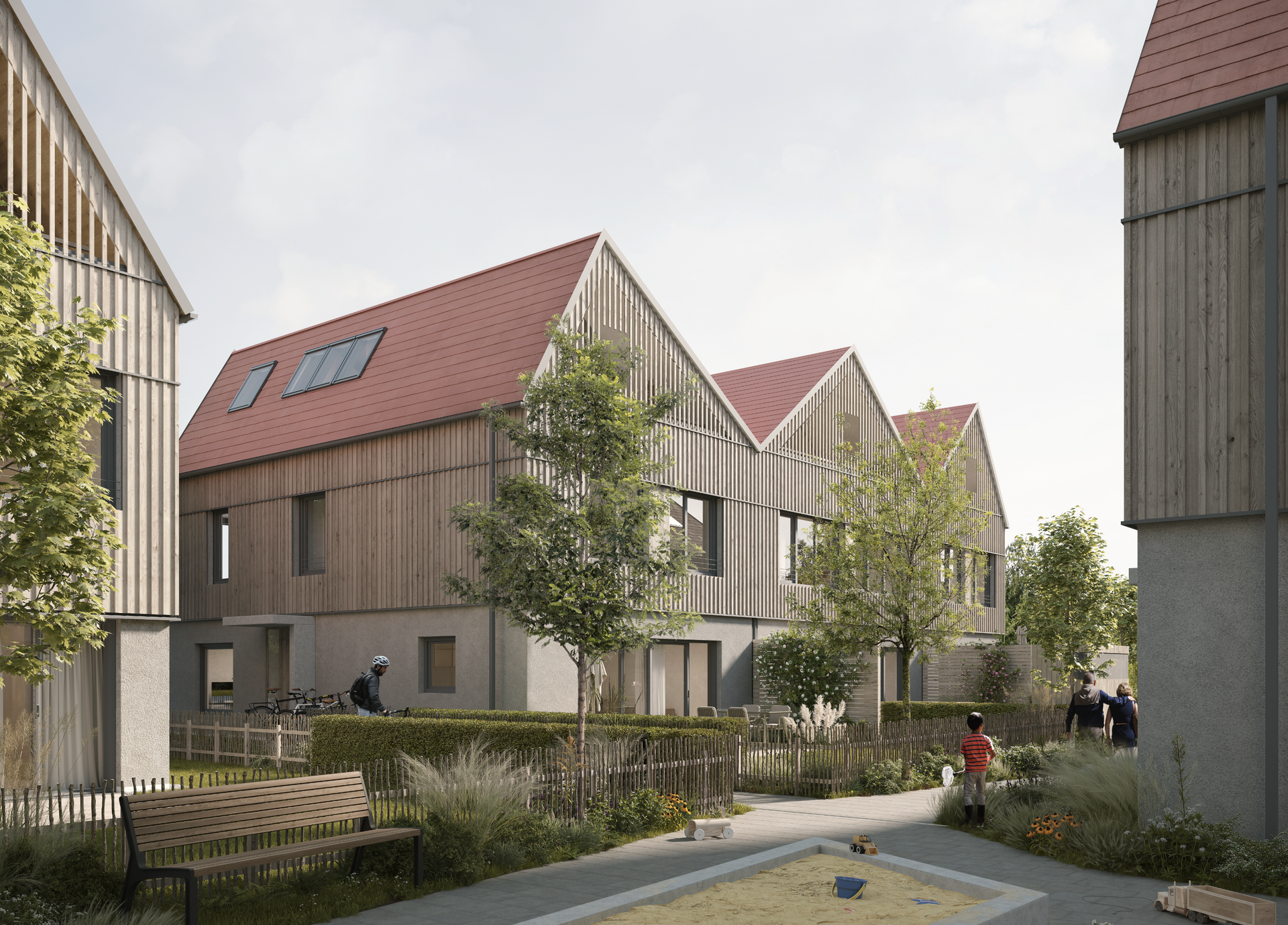 2 Zimmer Erdgeschosswohnung mit 131 m² Südgarten in München-Obermenzing - KFW 40 Förderung möglich