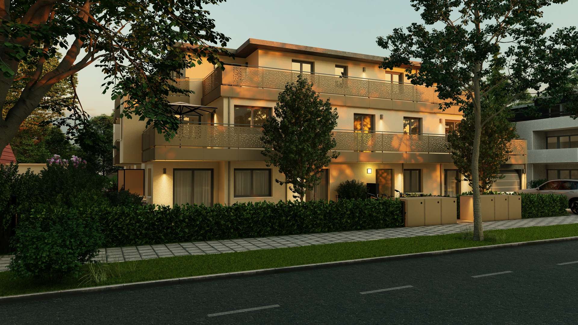 2-Zimmer-Neubauwohnung mit Süd-Ost-Balkon