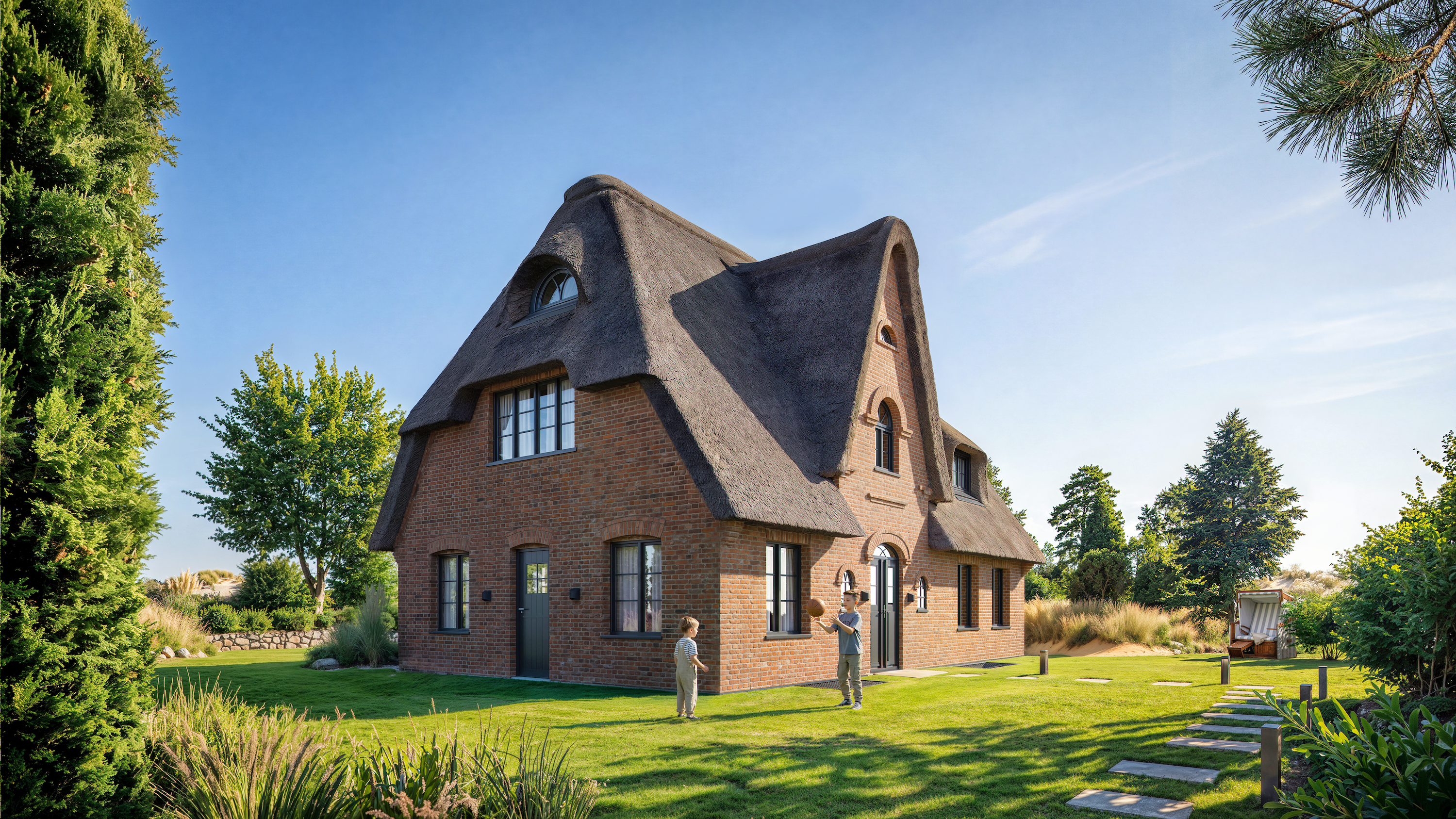Premium-Hideaway in Bestlage auf Dünengrundstück am Strand von Wenningstedt