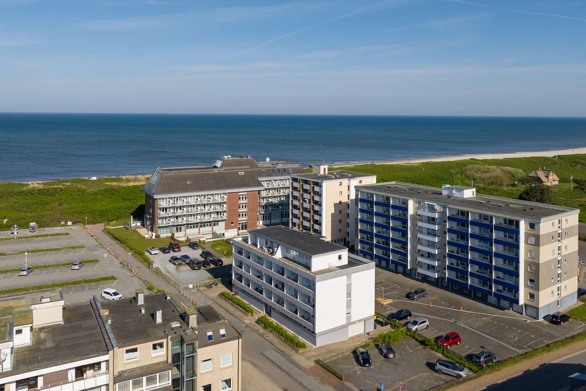 Strandnahe Eigentumswohnung mit Blick auf die Dünen in Westerland