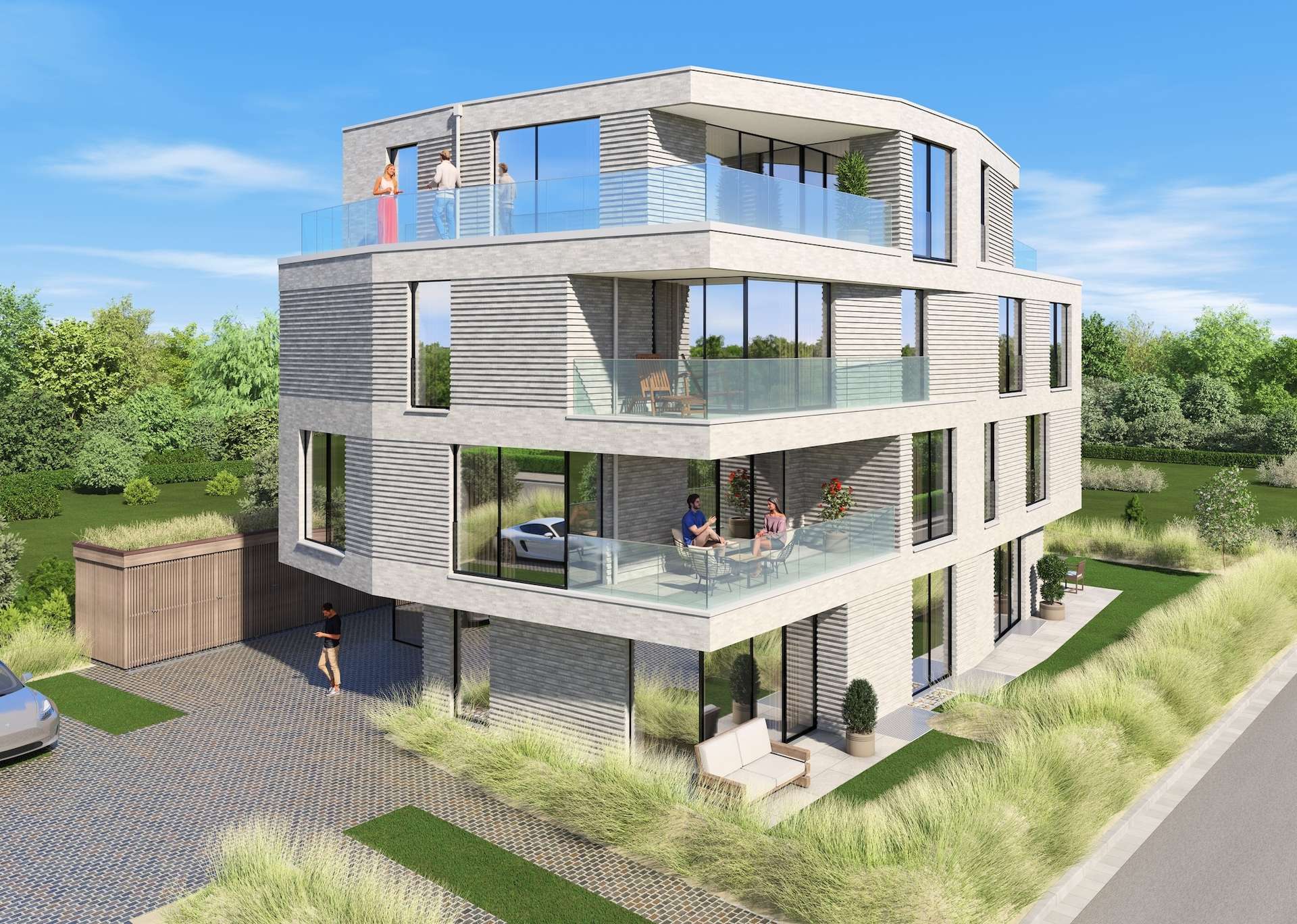 Moderne trifft Eleganz - Neubau-Ferienwohnungen im "N1-Living" in Wenningstedt