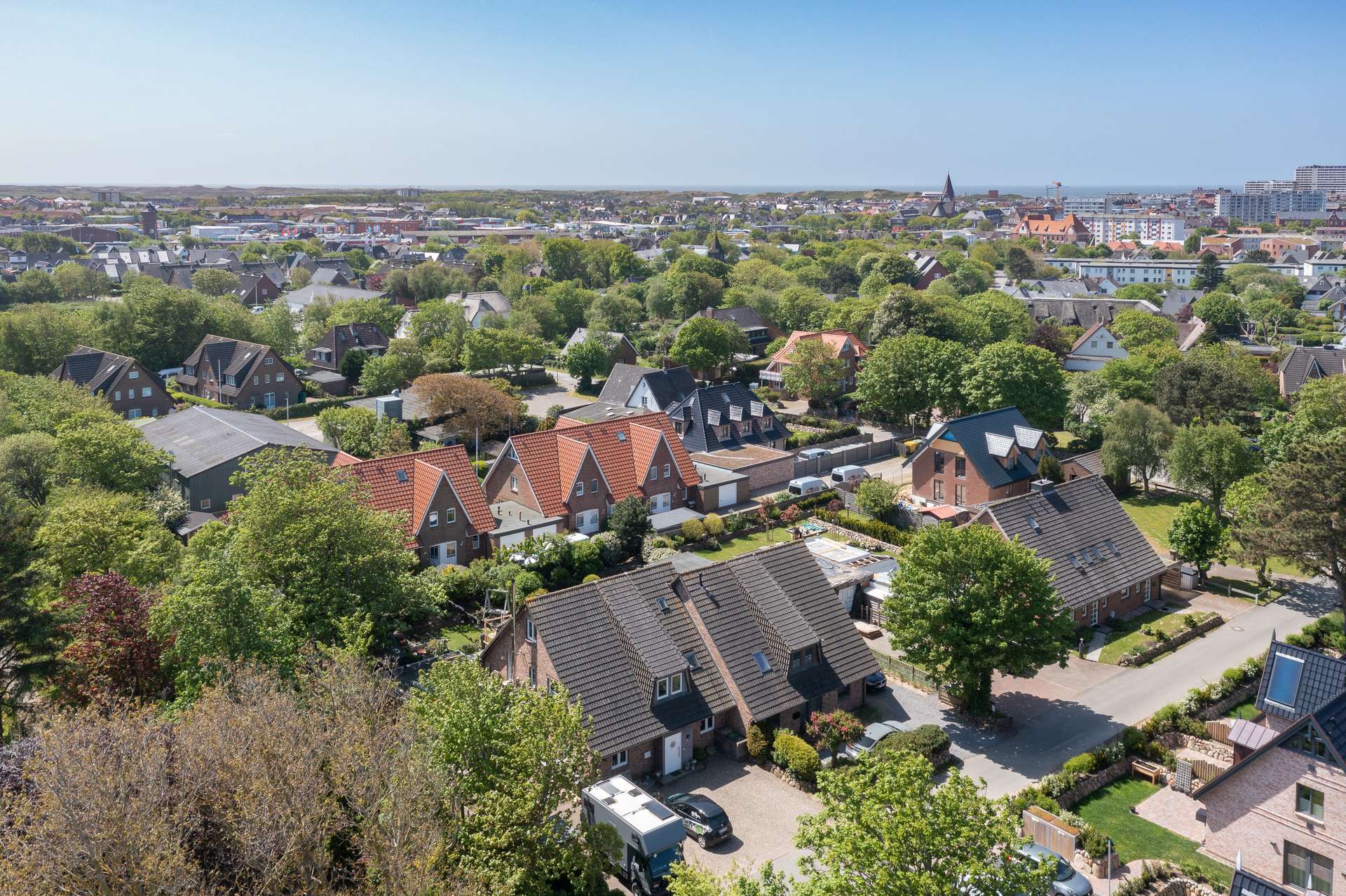 Grundstück für ein reetgedecktes Doppelhaus in Alt-Westerland