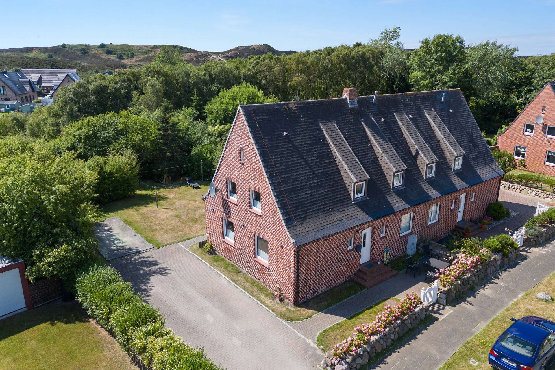 Nahe Dünen und Lister Ellenbogen - Großzügige Haushälfte mit Westgarten -Realteilung-