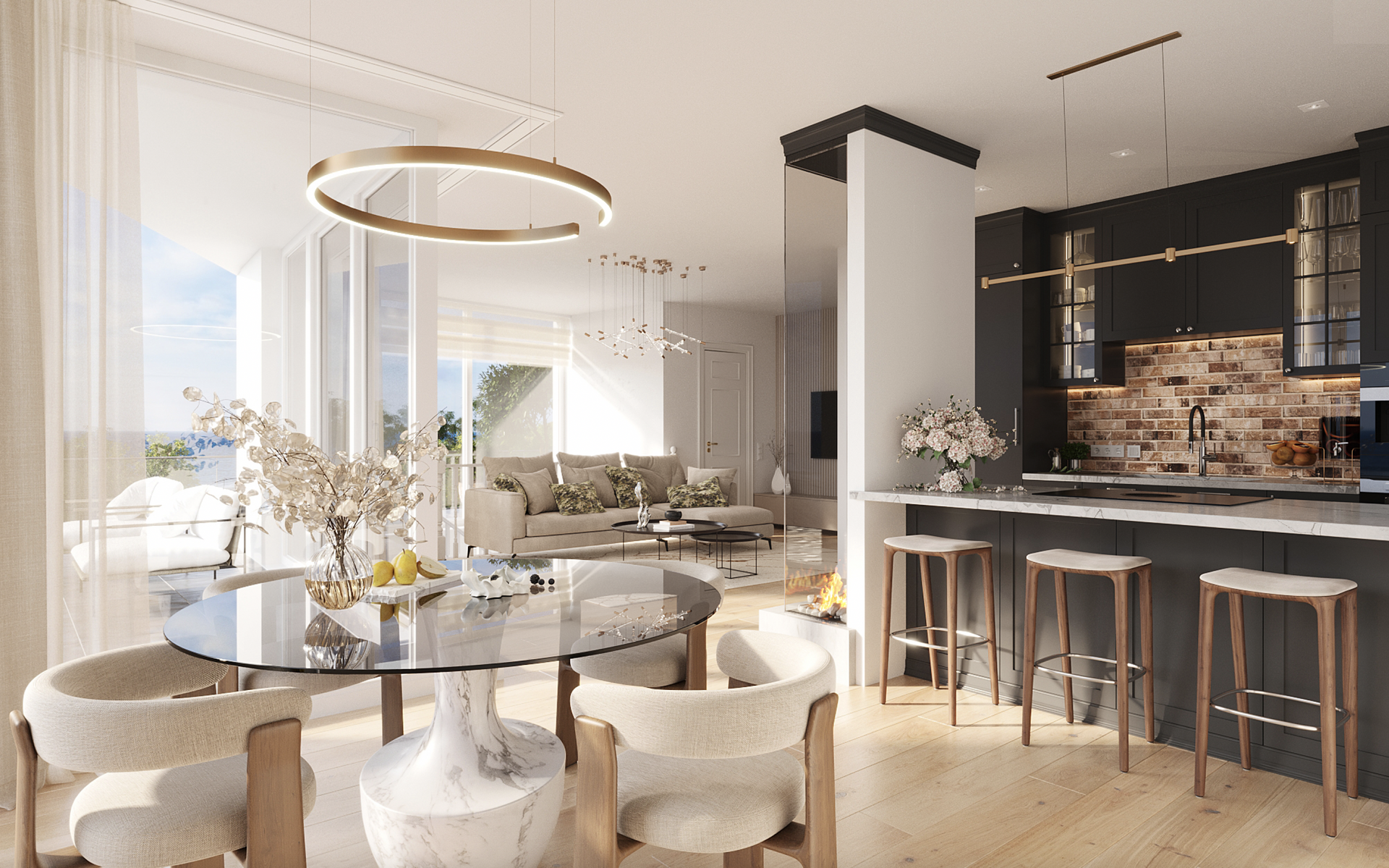Moderne trifft Eleganz - Neubau-Ferienwohnungen im "N1-Living" in Wenningstedt