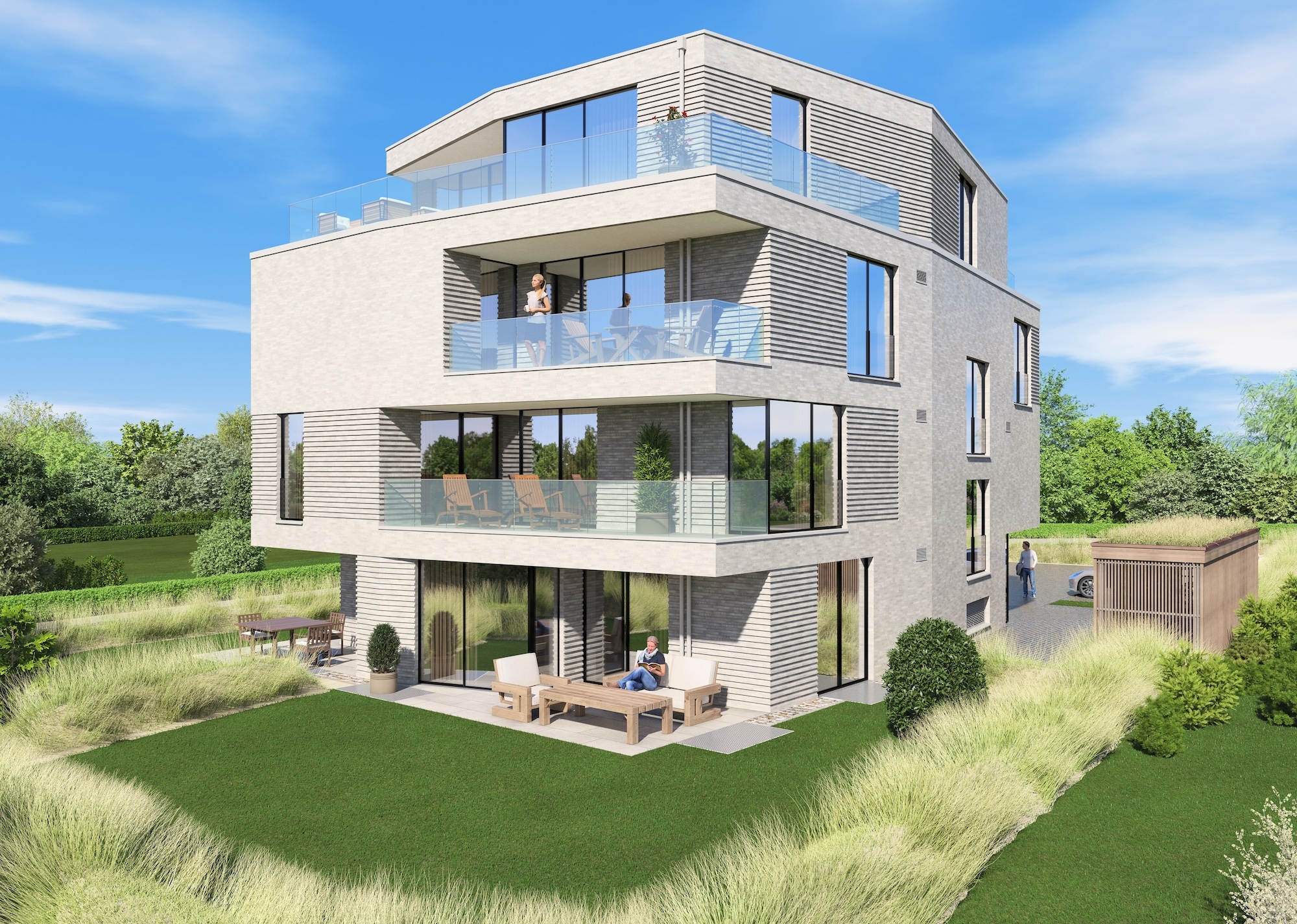 Moderne trifft Eleganz - Neubau-Ferienwohnungen im "N1-Living" in Wenningstedt