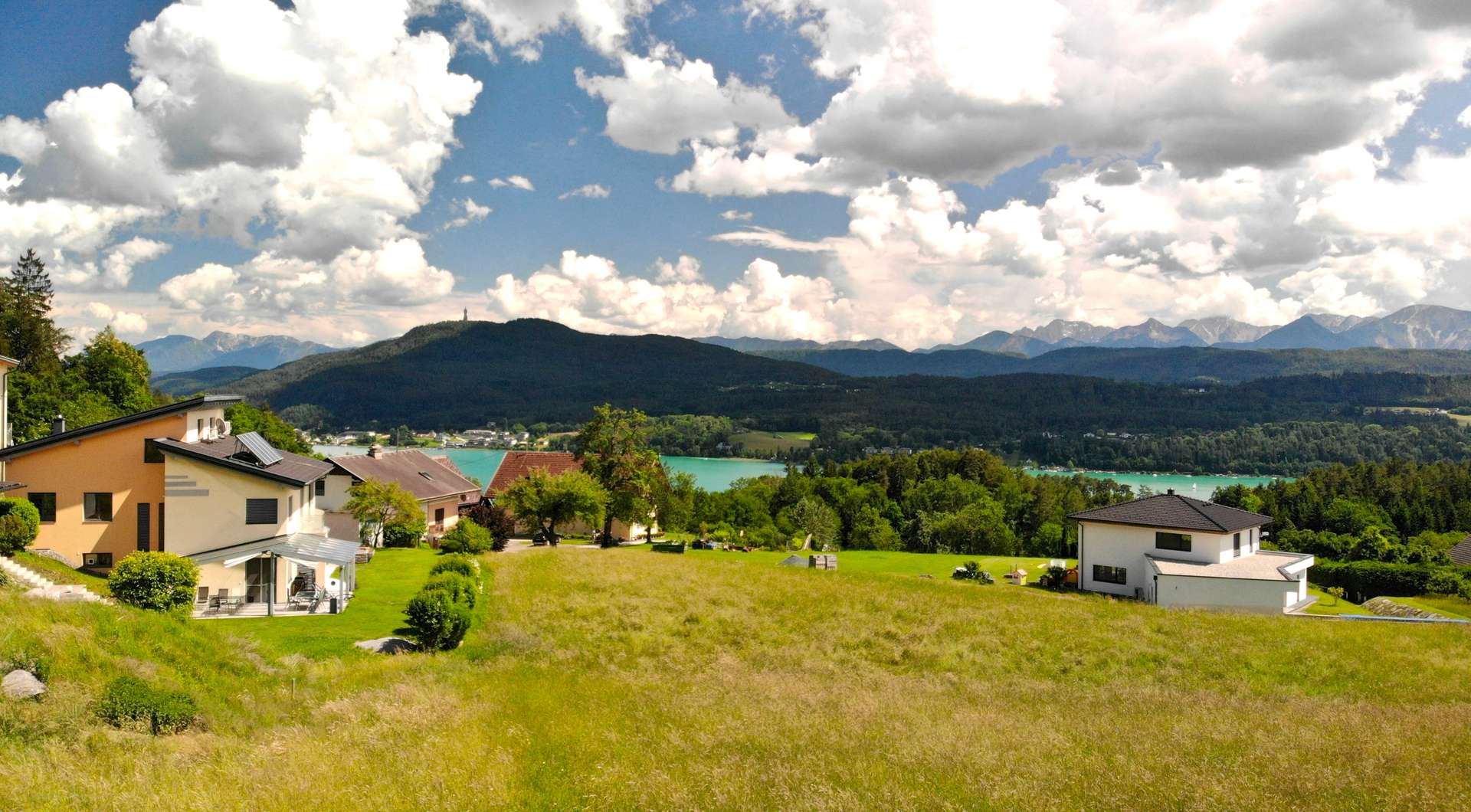Seeblickgrundstück in sonniger Aussichtslage in Techelsberg am Wörthersee — Bild 2