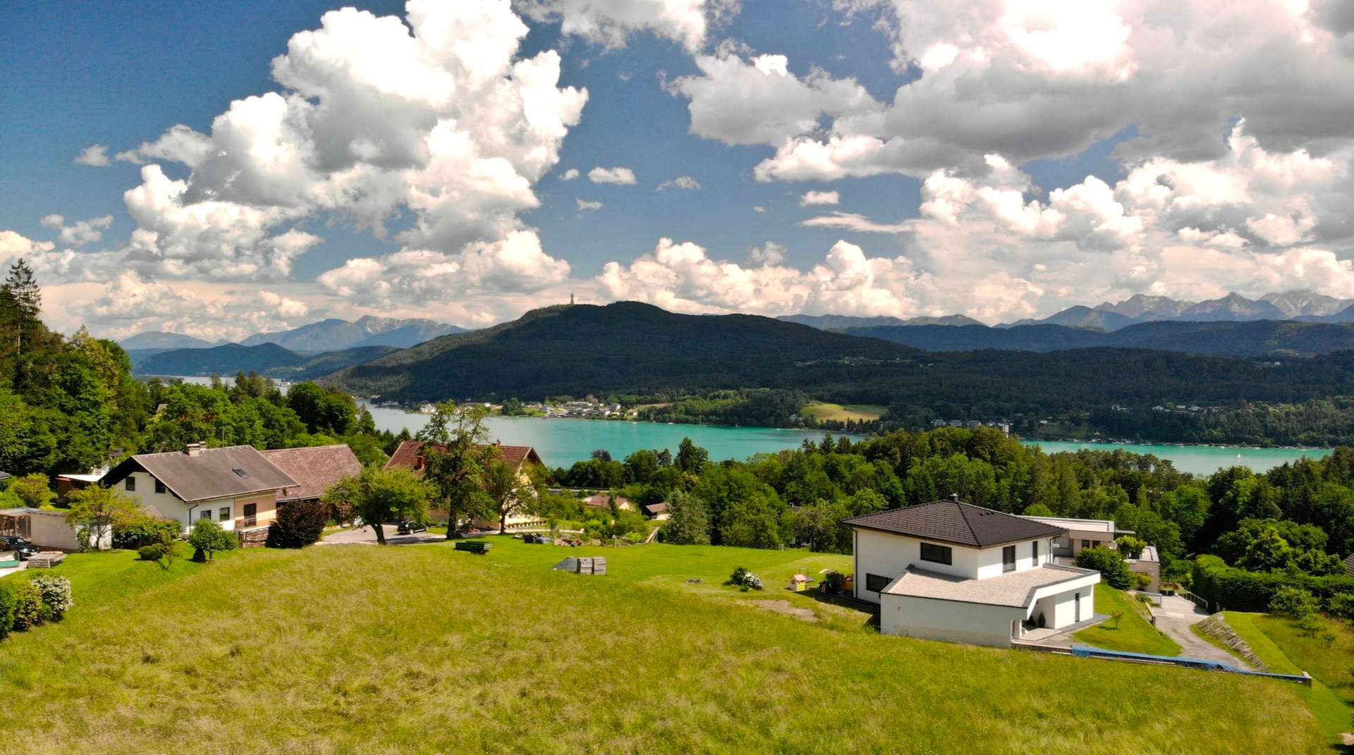 Seeblickgrundstück in sonniger Aussichtslage in Techelsberg am Wörthersee — Bild 3