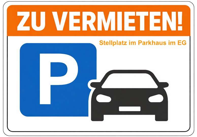 Stellplatz  im **ERDGESCHOSS** -  Parkhaus Sonnenstraße 20 in 09130 Chemnitz - Bild 1