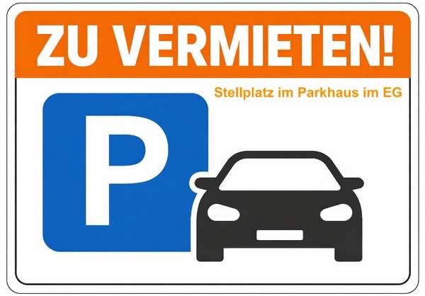 Stellplatz  im **ERDGESCHOSS** -  Parkhaus Sonnenstraße 20 in 09130 Chemnitz