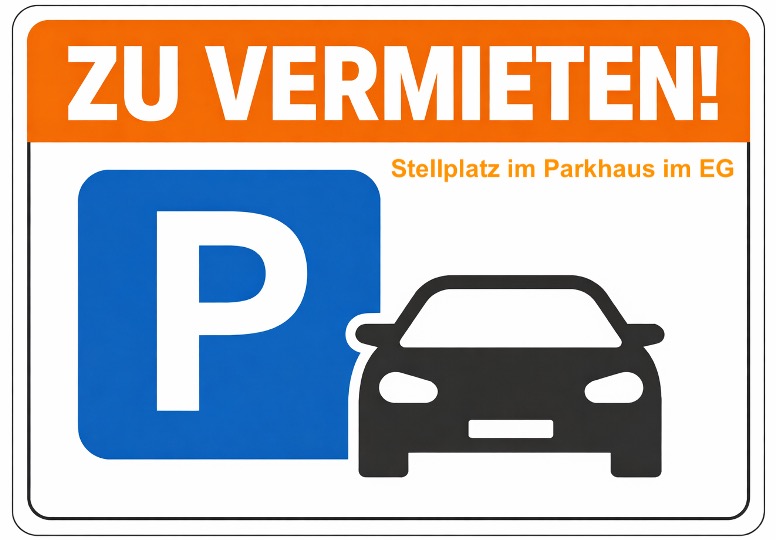 Stellplatz  im **ERDGESCHOSS** -  Parkhaus Sonnenstraße 20 in 09130 Chemnitz