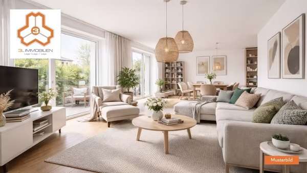 3,5-Zimmer-Eigentumswohnung in Berlin-Reinickendorf + 20.000€ Pkw-Stellplatz - Thumbnail 1