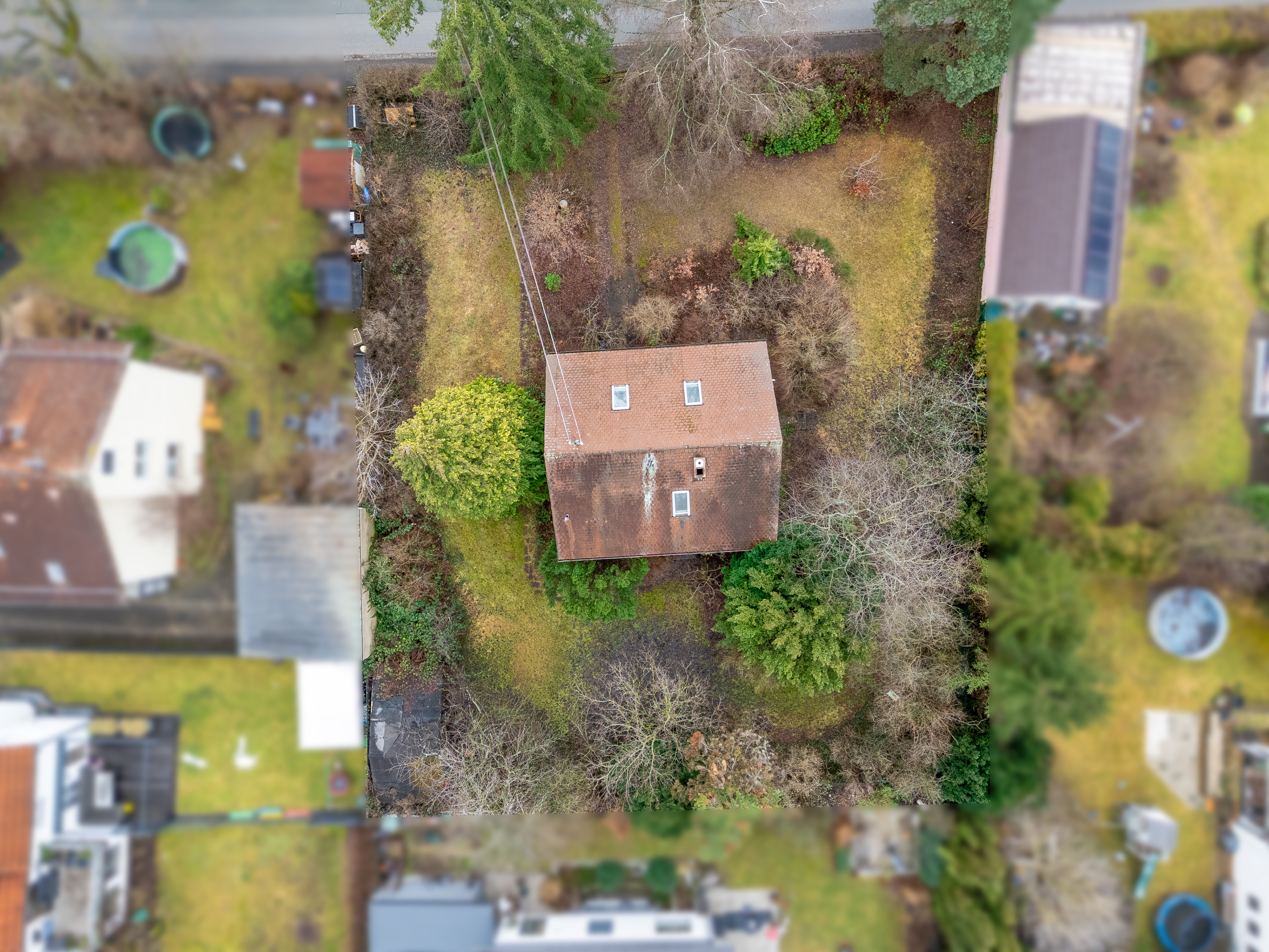 Teilbares 1.221 m² Grundstück in ruhiger Lage