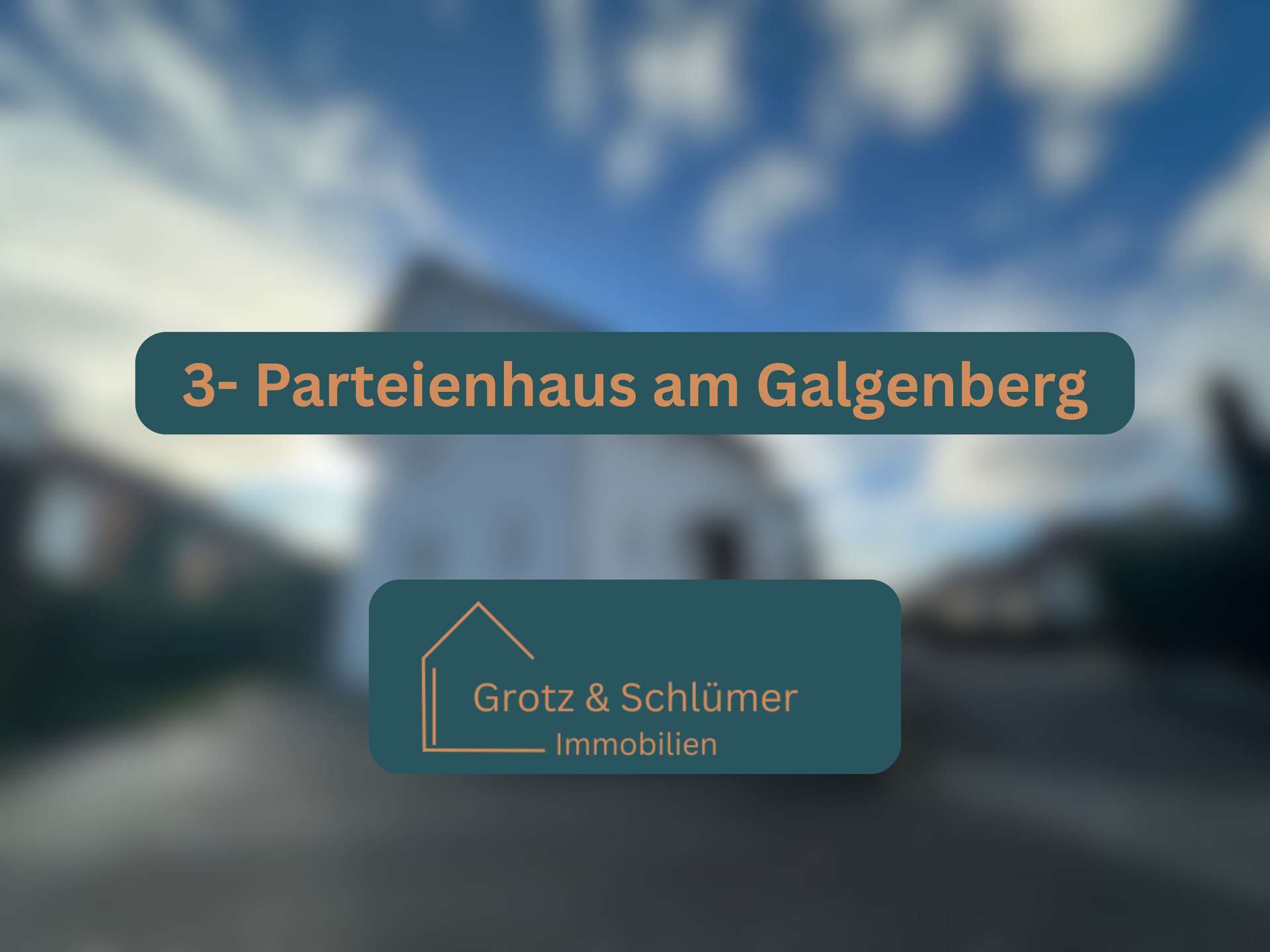 Gepflegtes Mehrfamilienhaus am Galgenberg