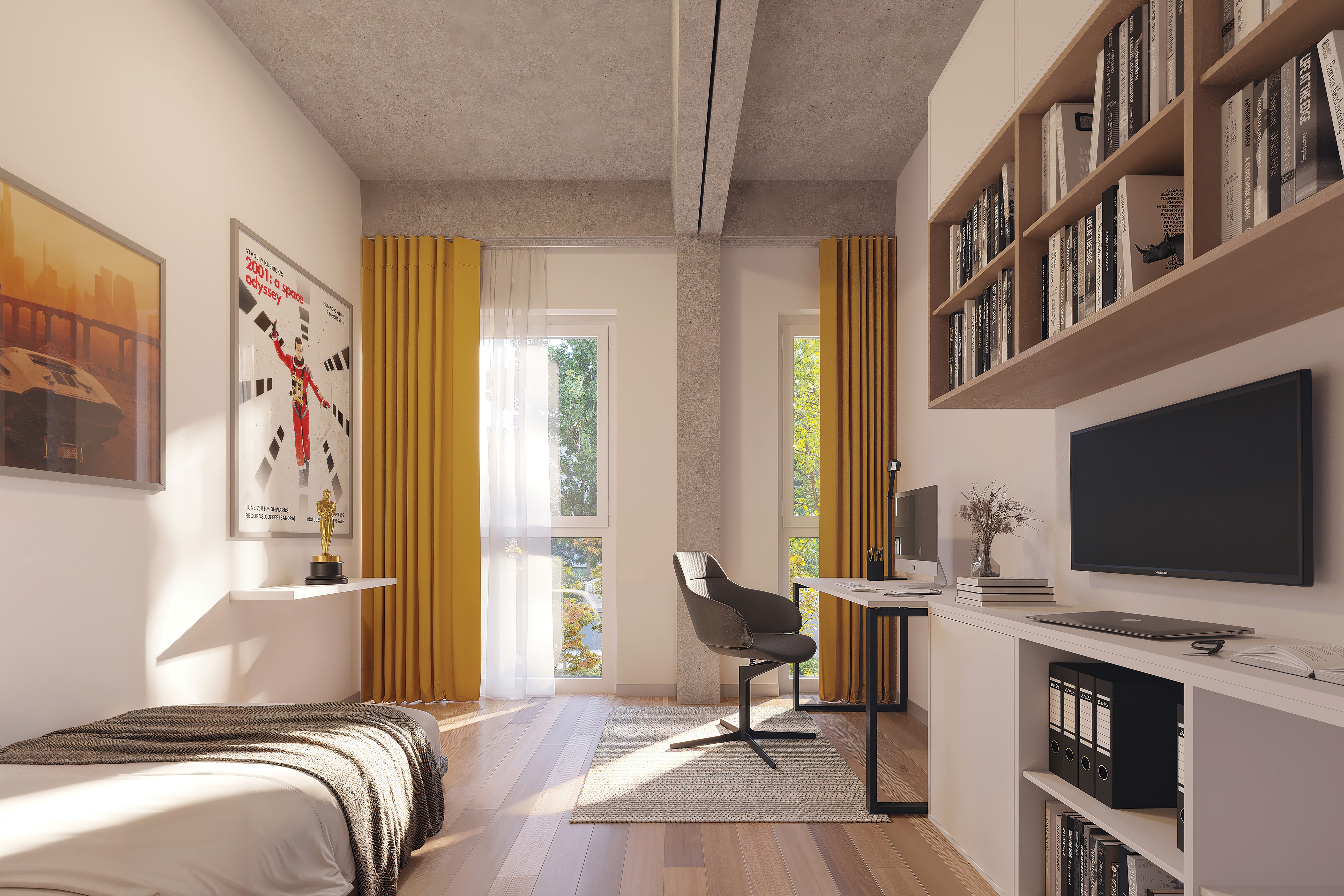 Beisp. Arbeitszimmer (KI)