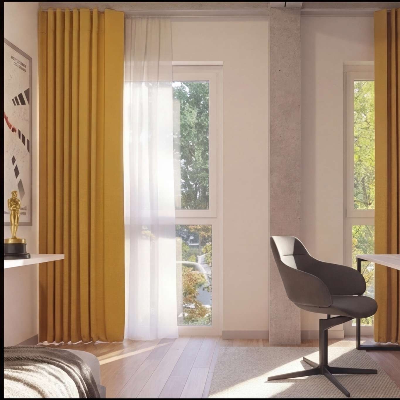 Beisp. Büro Visualisierung