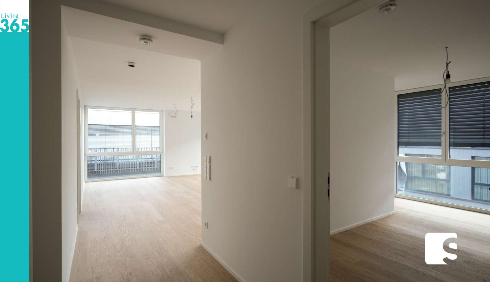 Blick ins Wohnzimmer