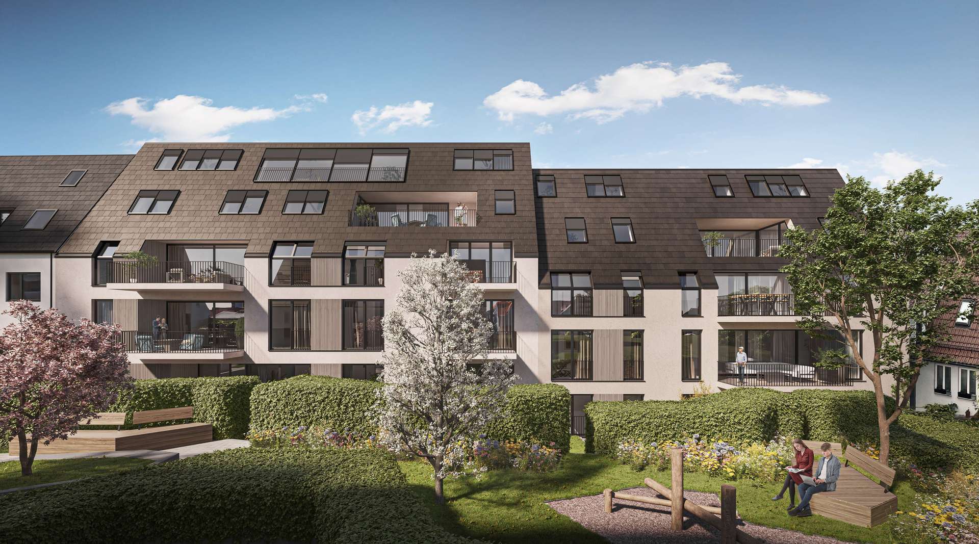 Hausansicht Visualisierung