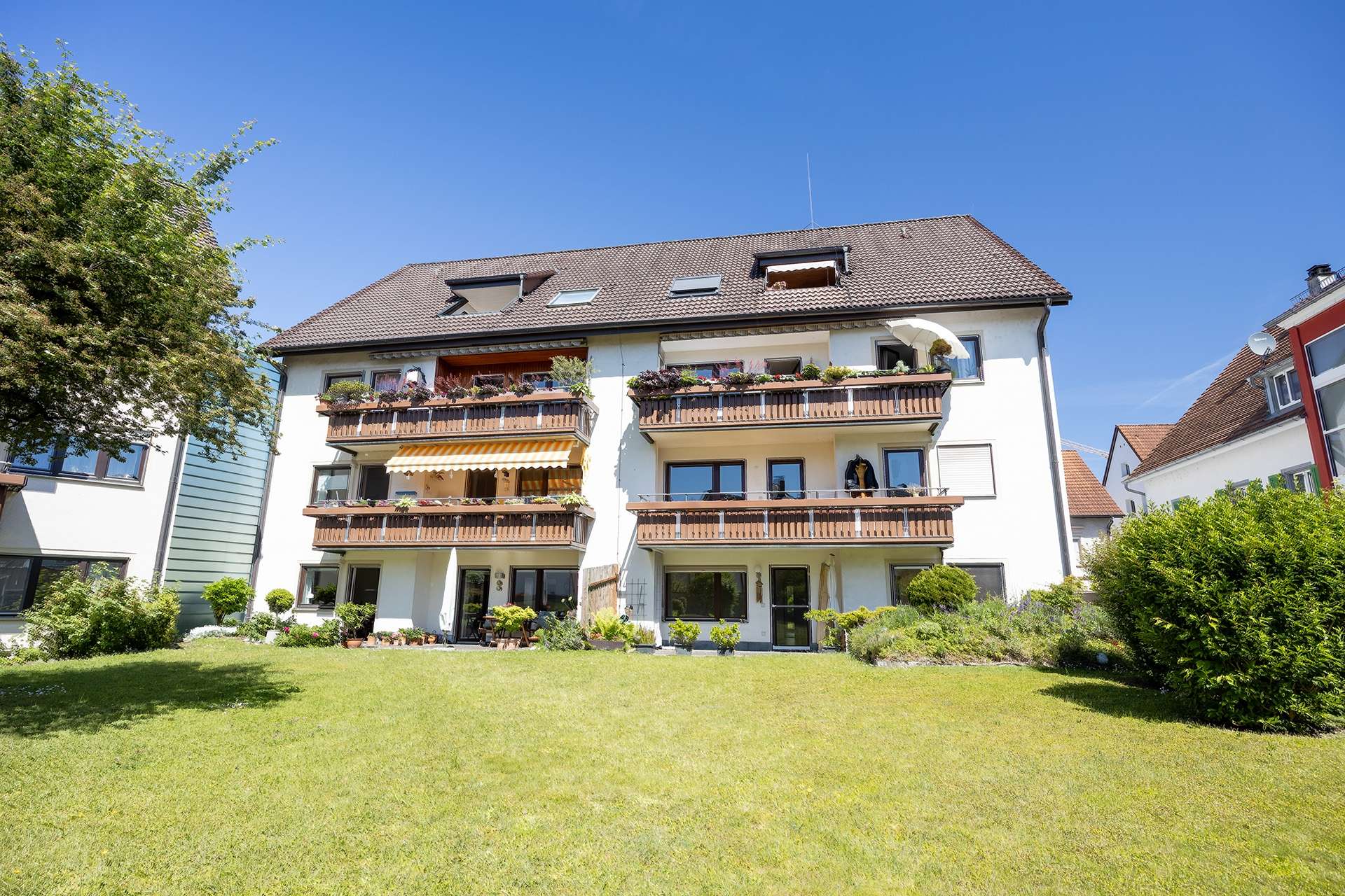 Ansicht Balkon