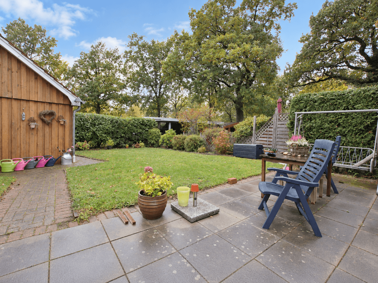 Garten – Gepflegtes Reihenendhaus mit 134 m² Wohnfläche, Garten und Carport in Bremen Borgfeld