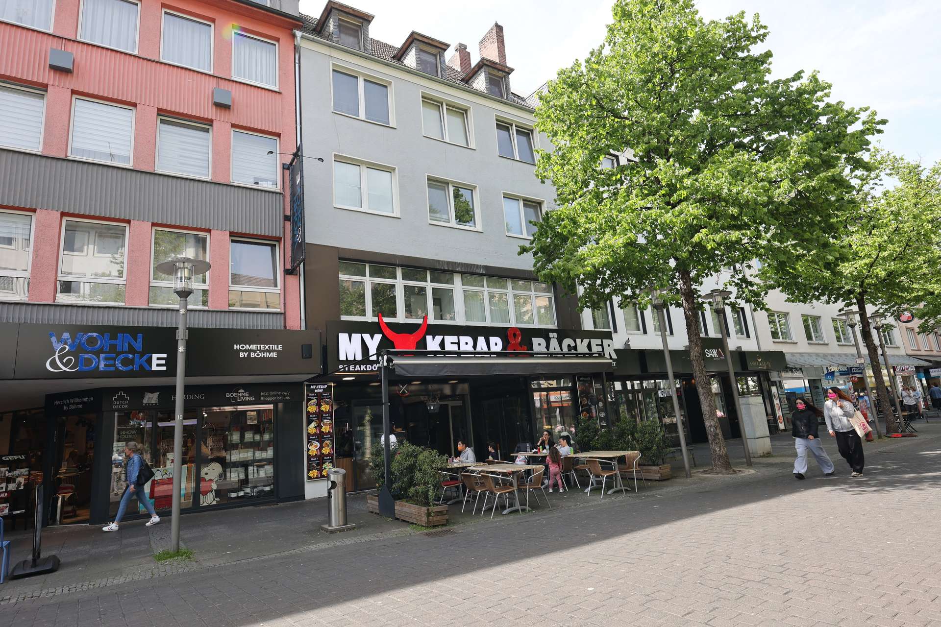 Renditestarkes Wohn- & Geschäftshaus in der Fußgängerzone Hagens in Hagen - Außenansicht