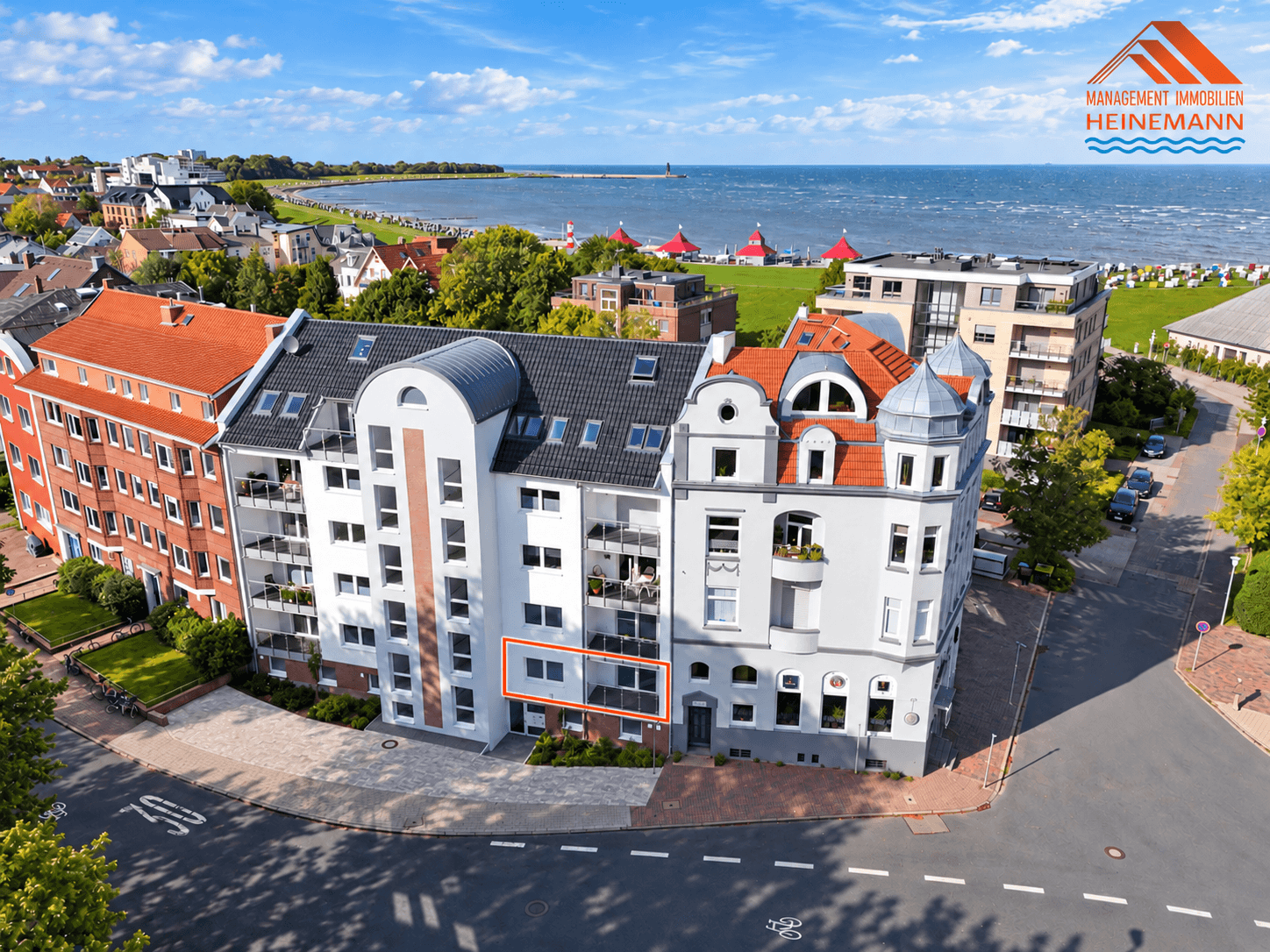 Wohnen nahe der Grimmershörnbucht – moderner Neubau mit zwei Loggien