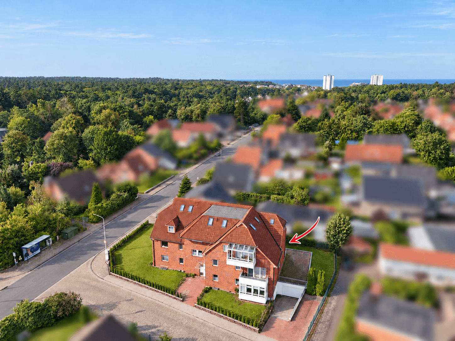 Küstennah wohnen in Cuxhaven - Sahlenburg – gepflegte 3-Zimmer-Wohnung mit Loggia