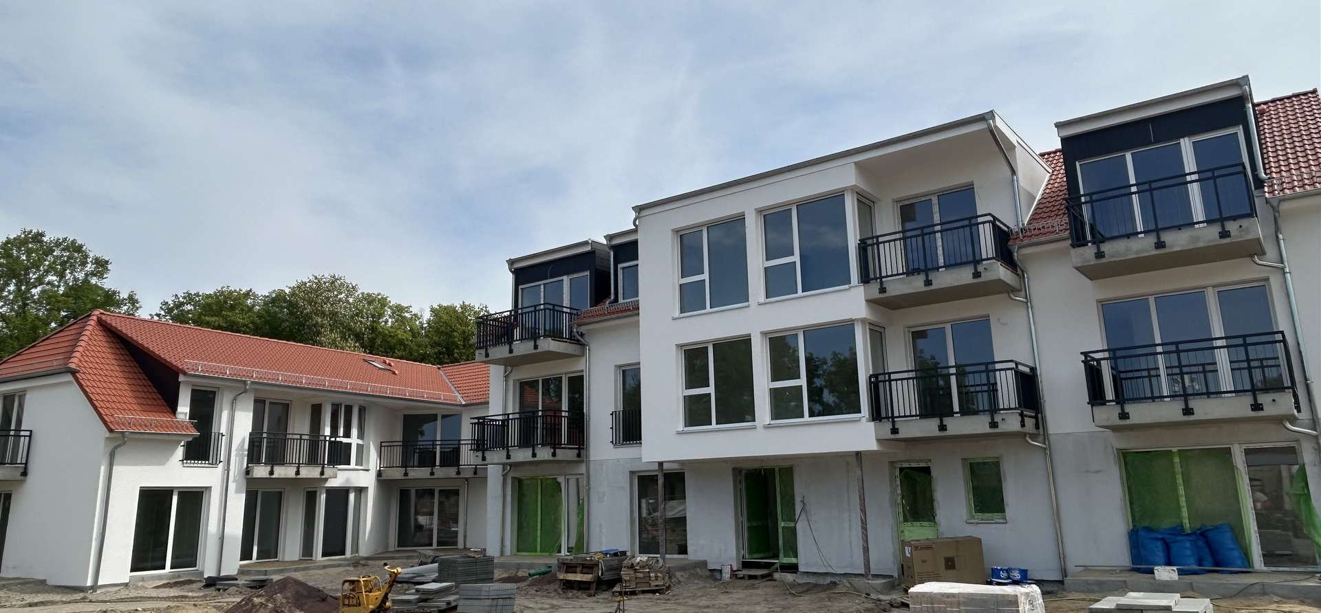 Außenansicht Haus A und C