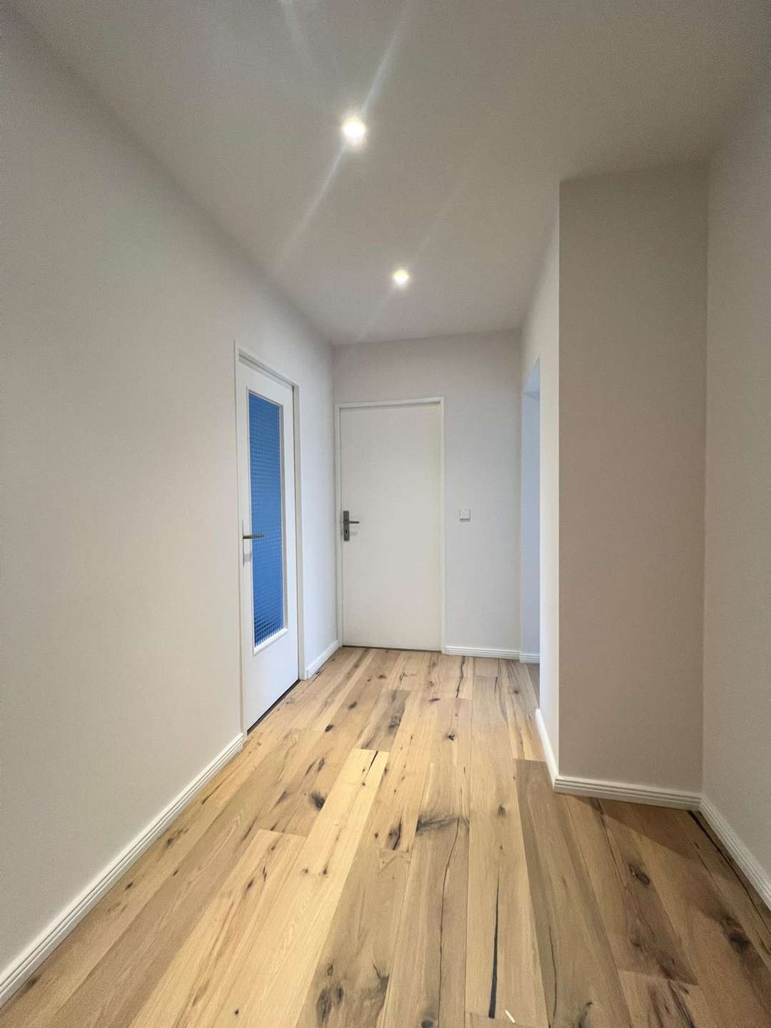 Blick in die Diele der Musterwohnung