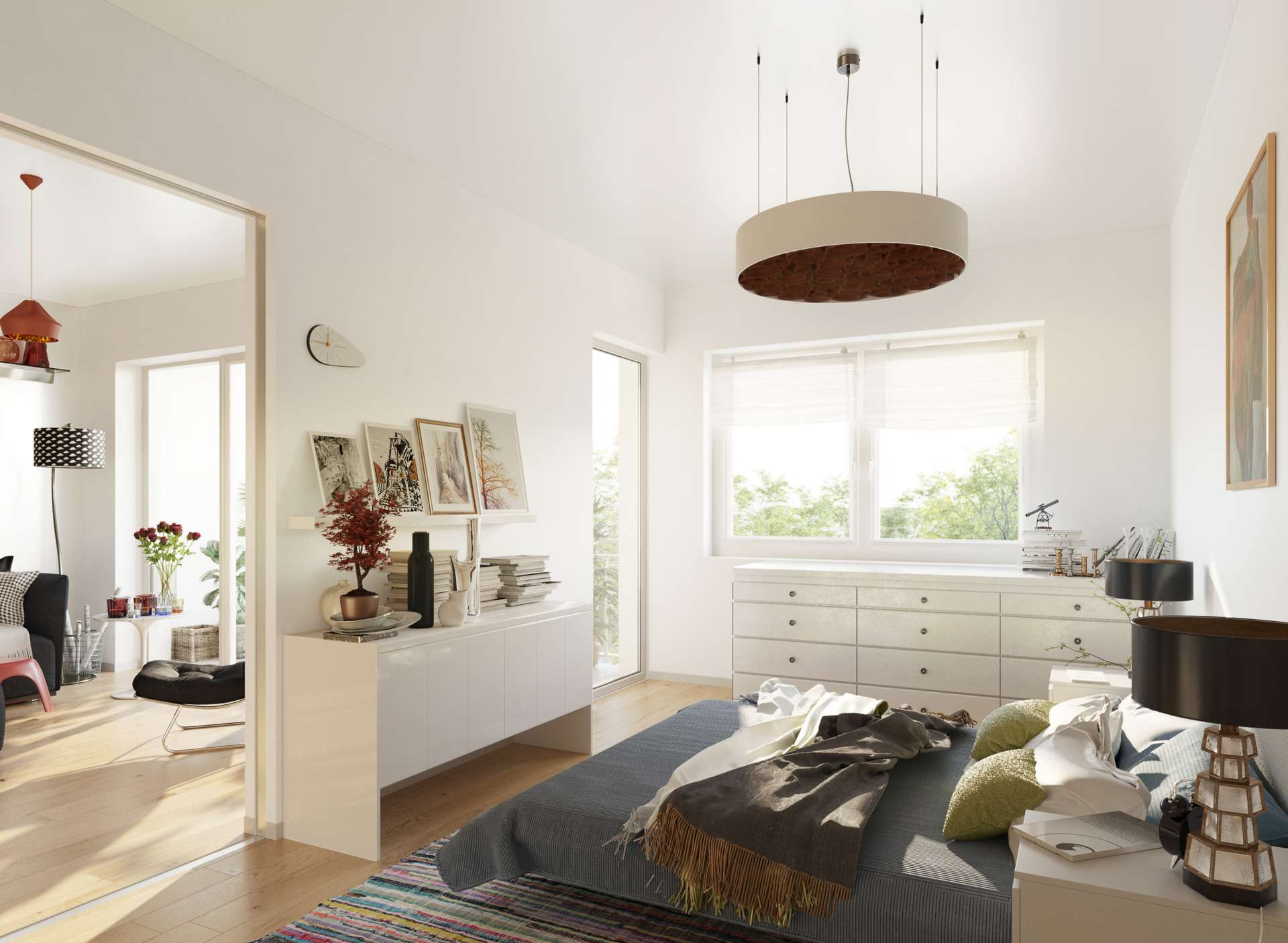 Visualisierung Schlafzimmer
