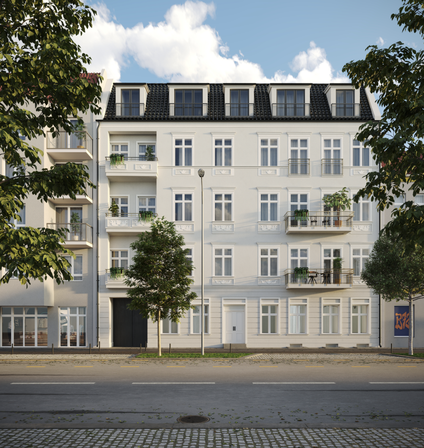 Energetisch sanierter Altbau
