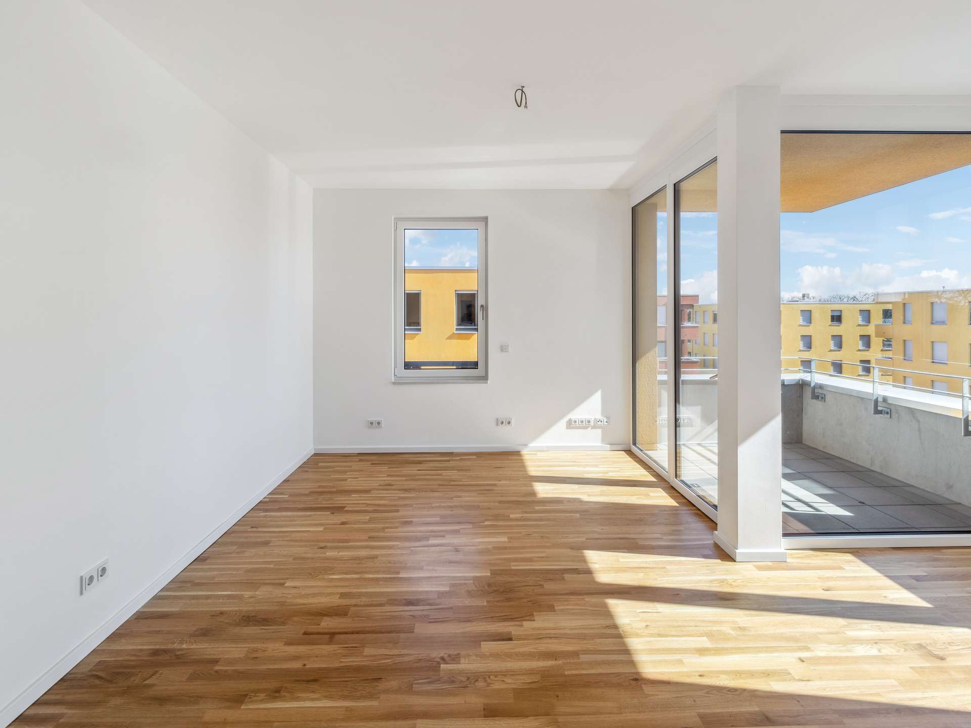 Bezugsfertige 3-Zimmer Neubauwohnung mit ILB-Förderung