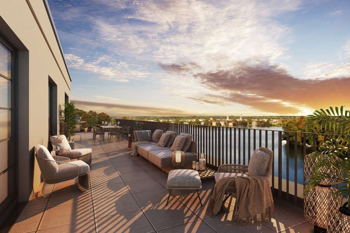 Visualisierung Terrasse