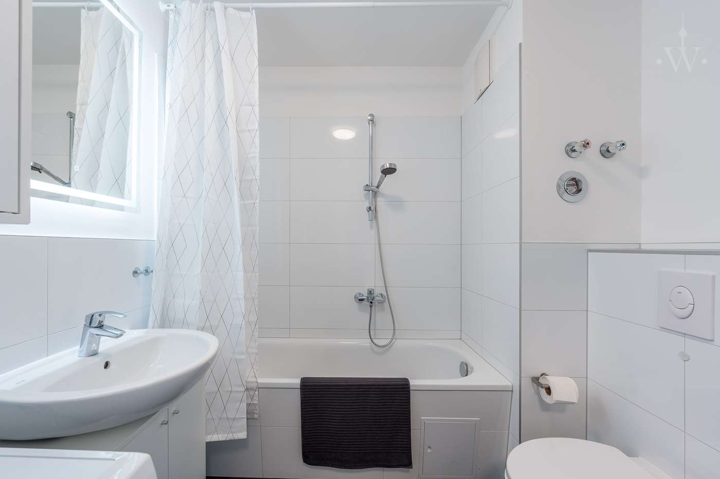 Badezimmer - Musterwohnung