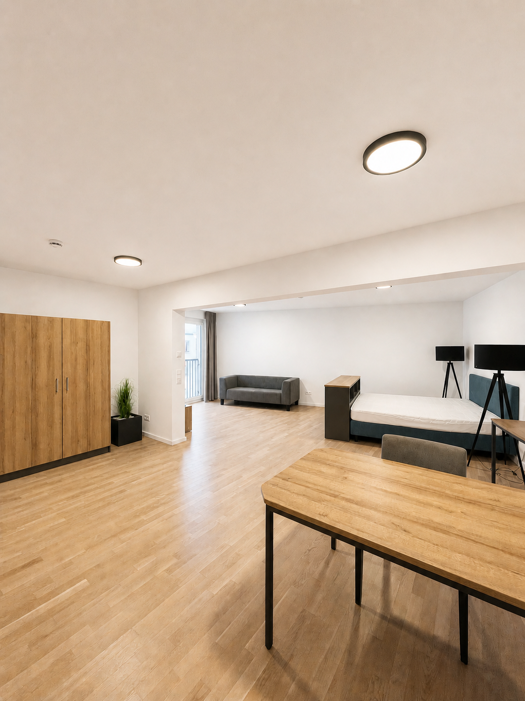 Wohn- Schlafzimmer
