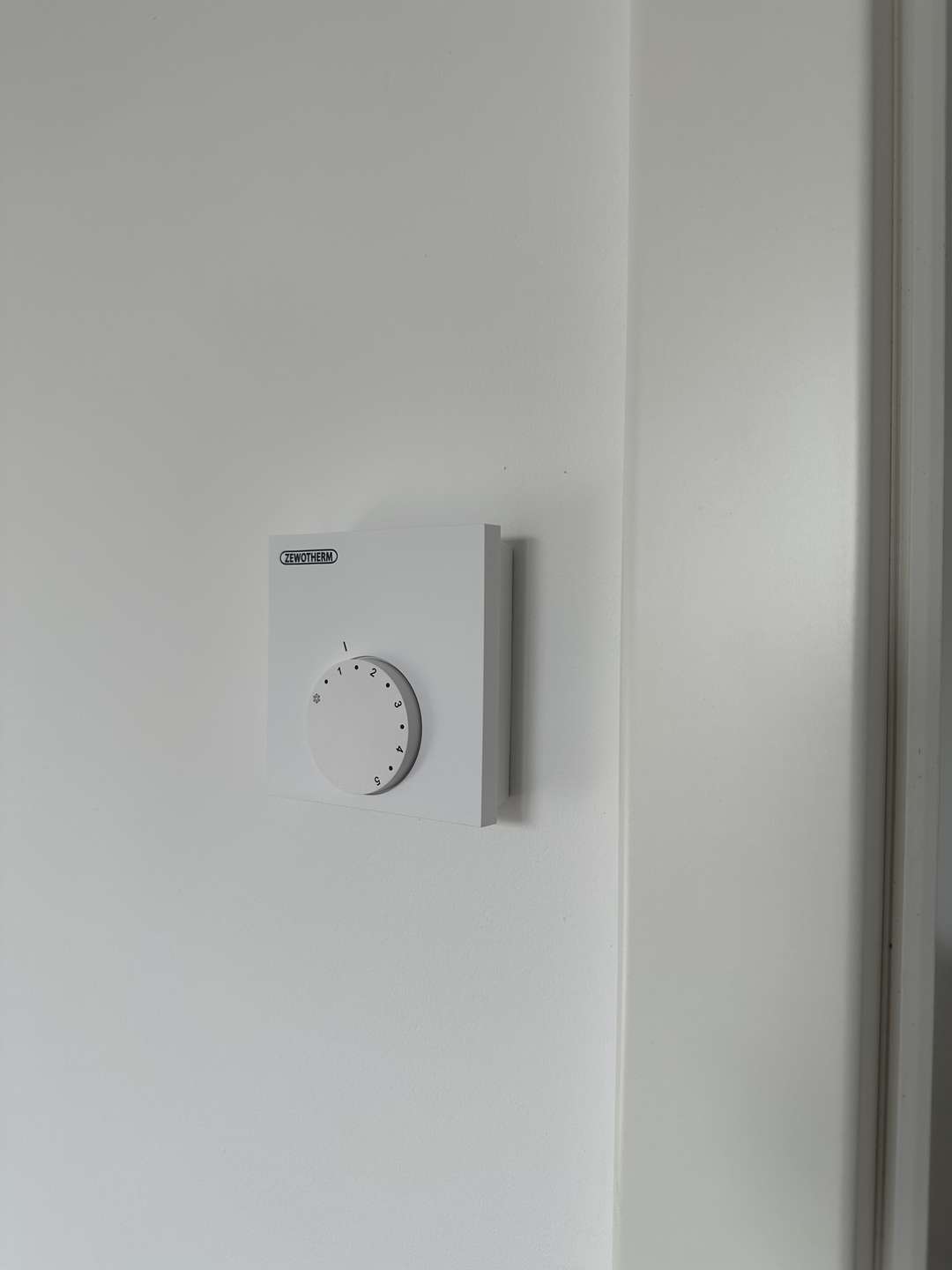 Thermostat FBH Beispielwohnung