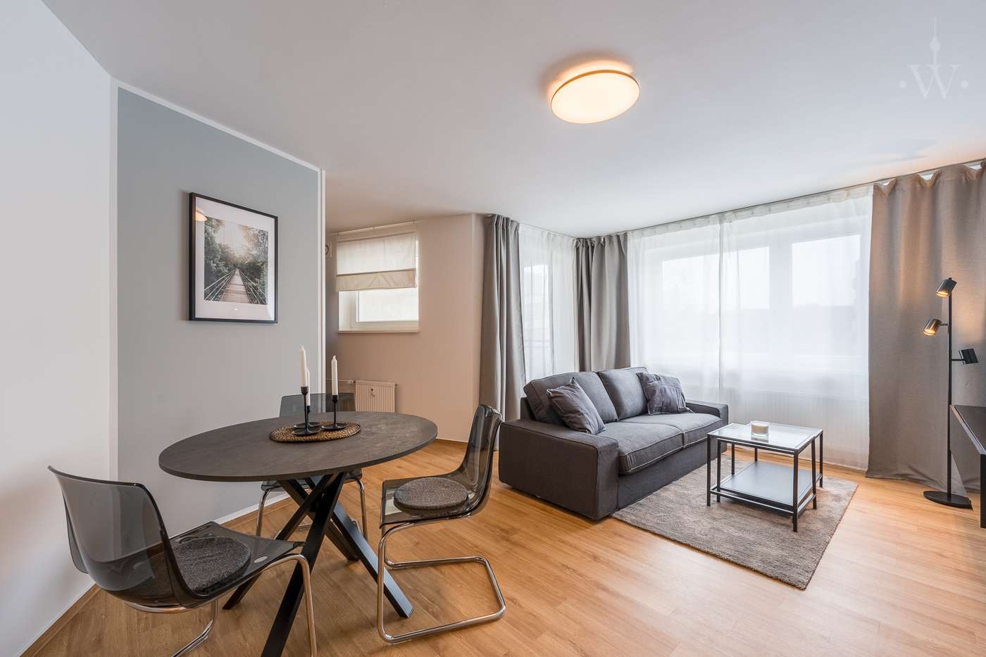 Musterwohnung Wohnzimmer