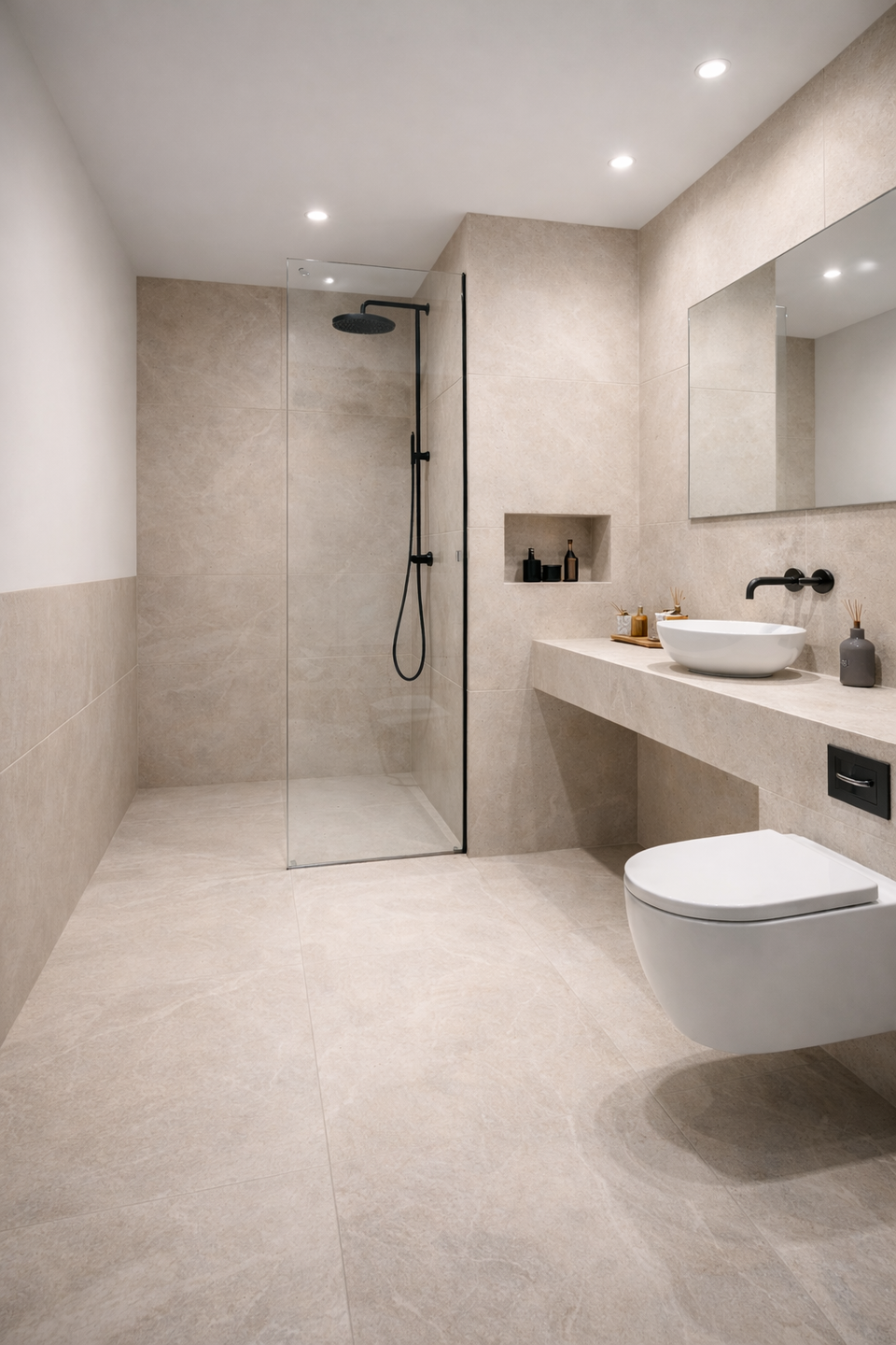 Badezimmer unverbindliche Visualisierung