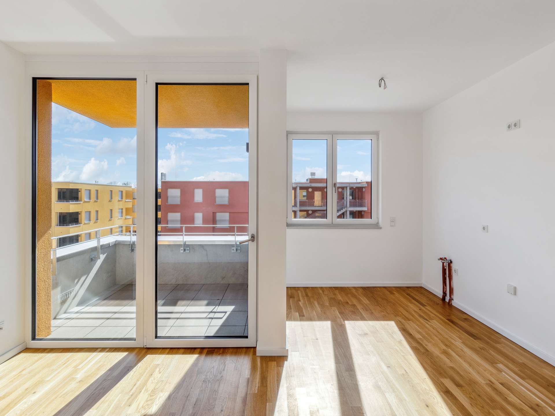 Bezugsfertige 2-Zimmer Neubauwohnung mit ILB-Förderung