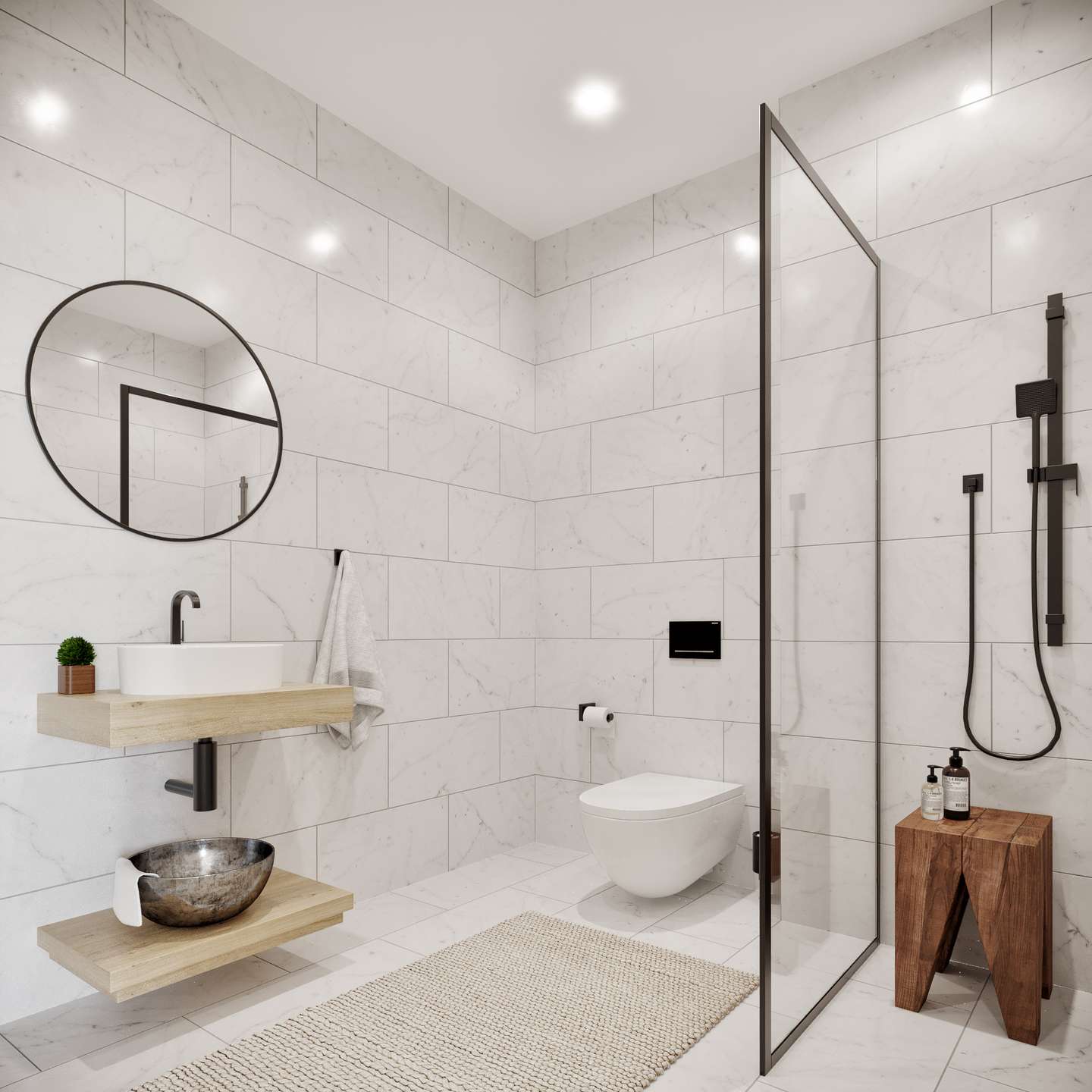Badezimmer Visualisierung