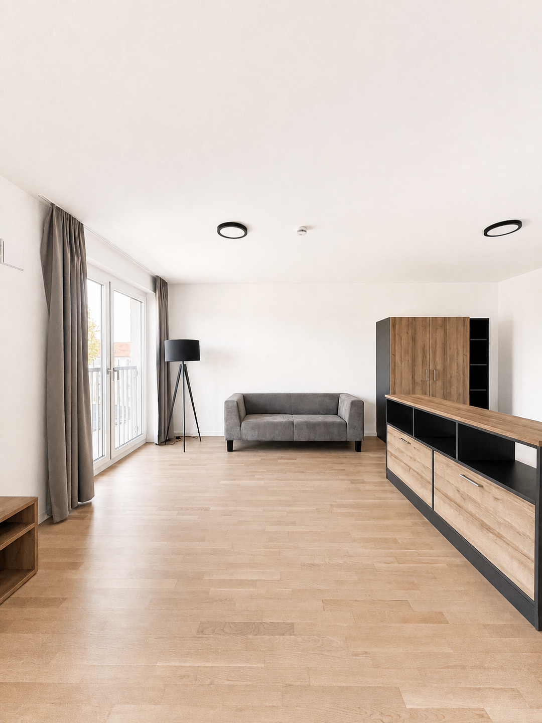 Wohn- Schlafzimmer