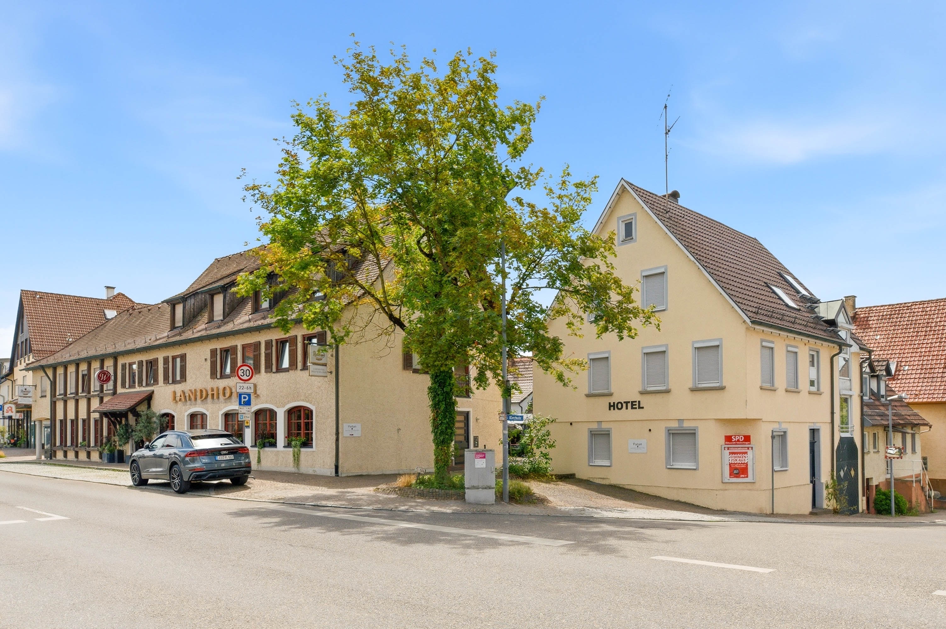 Etabliertes Hotel mit 25 Zimmern – eigentümergeführt, gepflegt, zentral in Wolfschlugen