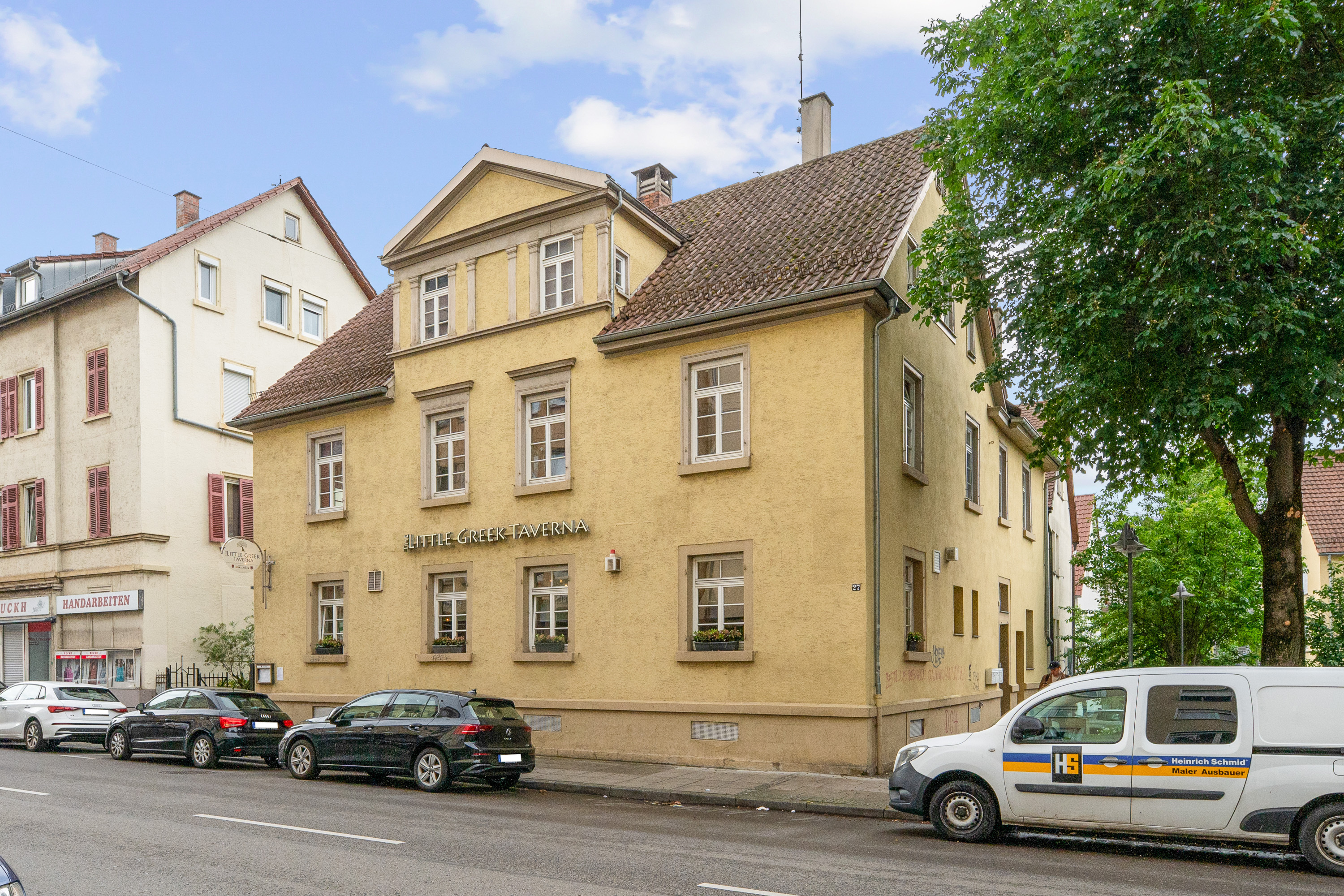 Historische Kapitalanlage mit guter Rendite – Denkmalobjekt mit Gastronomie in Bad Cannstatt